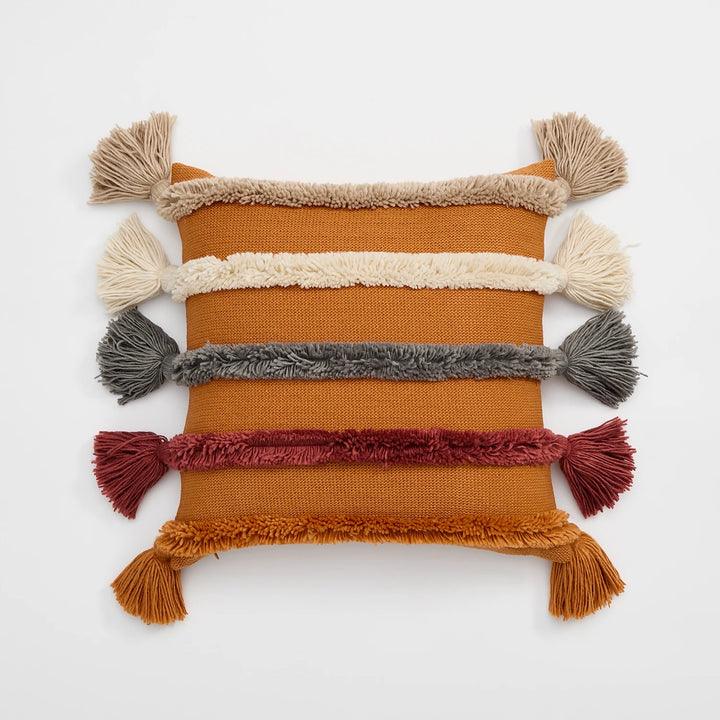 Veloura Fringe Accent Pillows