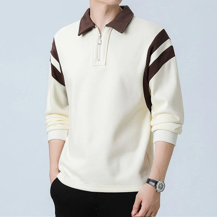 Luca Blanc Quarter Zip