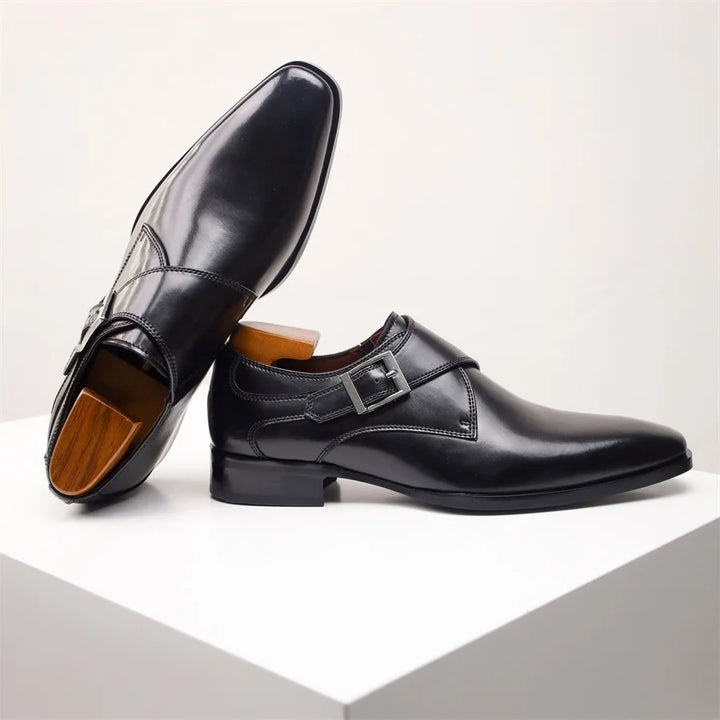 Christian Santoni Leather Dress Shoes