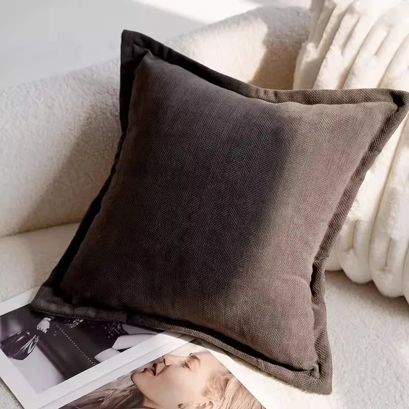 Earth Tone Throw Pillow Cover