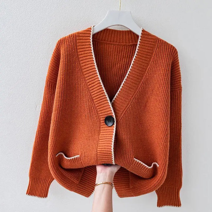 Melina Ribbed Cardigan