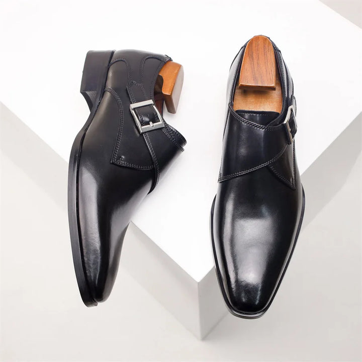 Christian Santoni Leather Dress Shoes