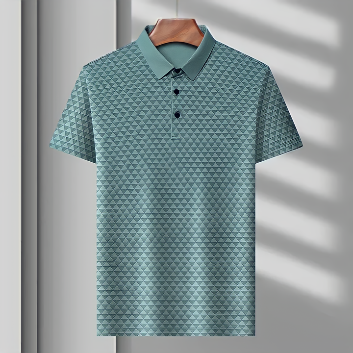 Santoni Ice Silk Polo Shirt
