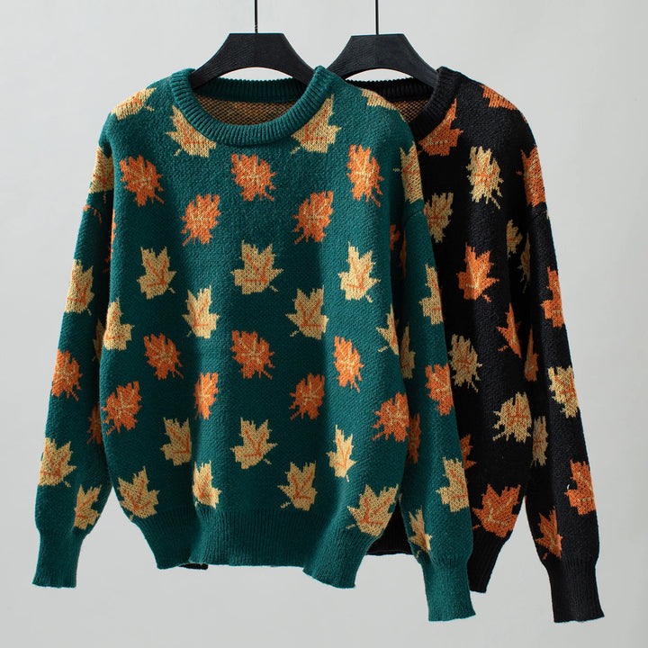 Lucy's Maple Leaf Knit