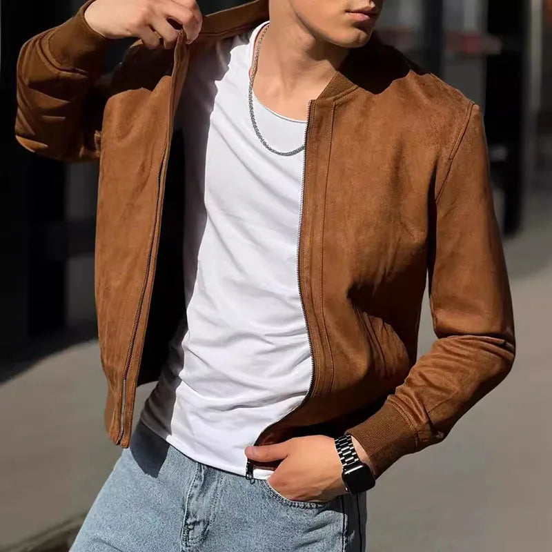 Envoli Casual Suede Jacket