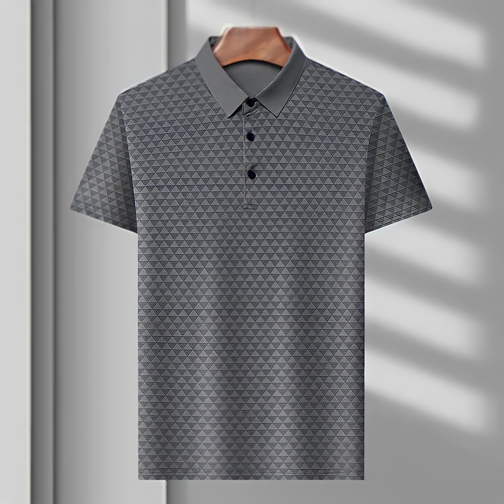 Santoni Ice Silk Polo Shirt