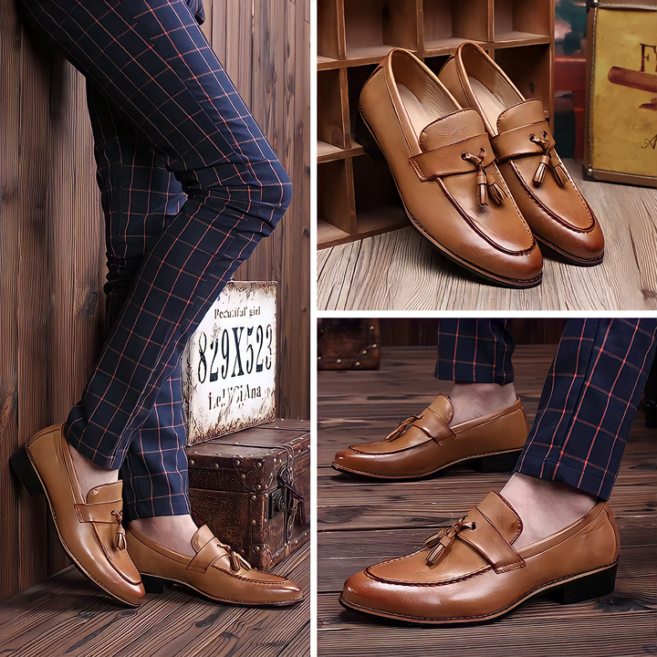 Leonardo Ginoro Tassel Loafers